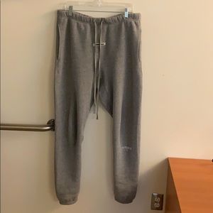 Fear of God Essentials Grey Sweatpants size large